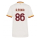 AS Roma Rodrigo Mora #86 Replike Gostujuci Dres za Ženska 2026-27 Kratak Rukav